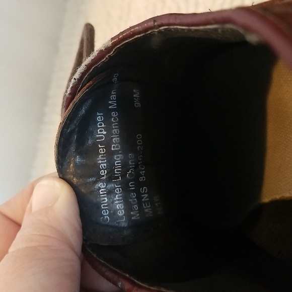 Nunn Bush Saddle Oxford Genuine Leather men's size 9.5 - Picture 8 of 9